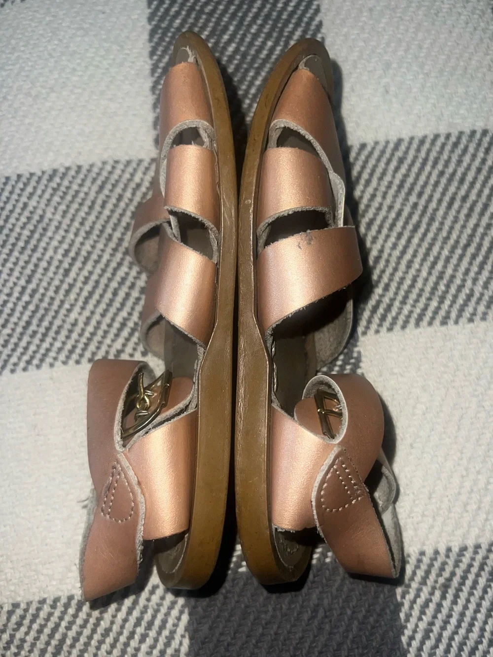 Saltwater Sandals, size 8 (toddler)